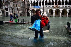 ITALY-FLOODS-WEATHER-VENICE